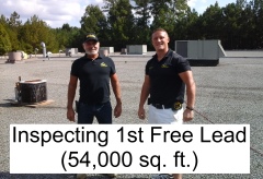 commercial roofing lead example