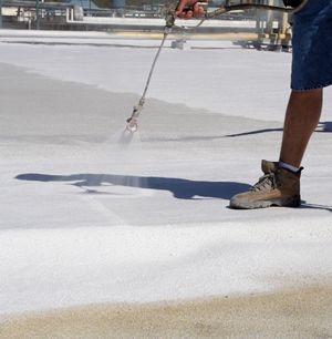 white roof coating