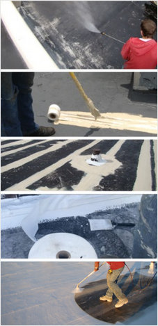 residential roof coatings repair